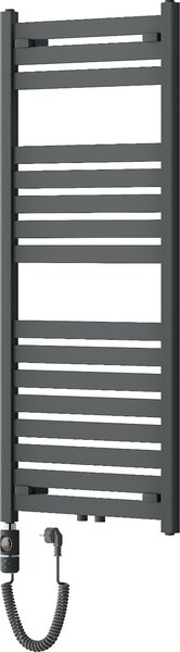 Mexen Uran, elektrické topné těleso 1200 x 500 mm, 600 W, antracitová, W105-1200-500-2600-66