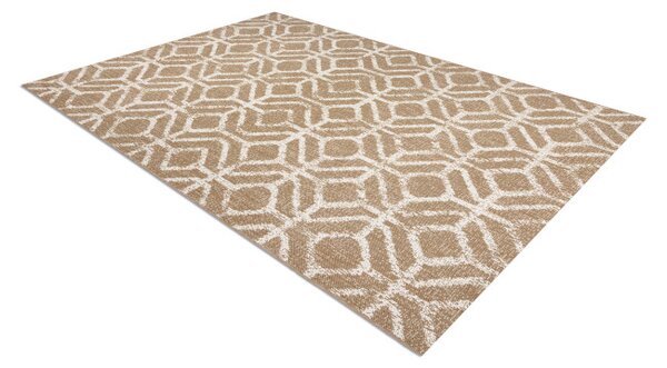 Koberec SIZAL FLAT 48957265 geometrický ROMBY naturální / béžový