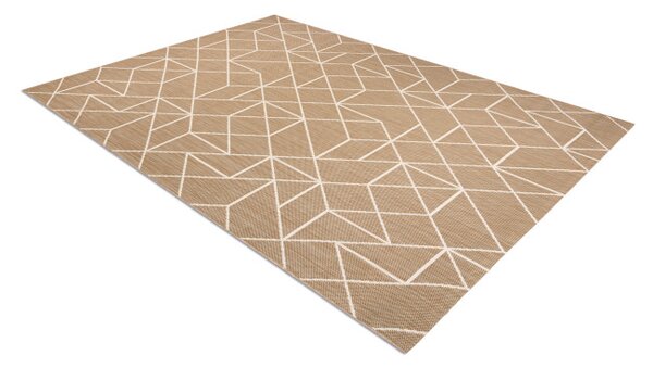 Koberec SIZAL FLAT 48959265 geometrický naturální / béžový