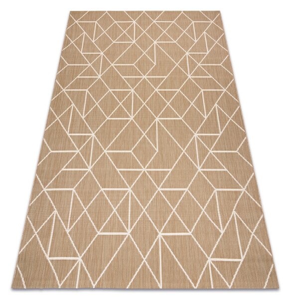Koberec SIZAL FLAT 48959265 geometrický naturální / béžový