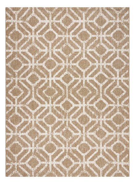 Koberec SIZAL FLAT 48957265 geometrický ROMBY naturální / béžový