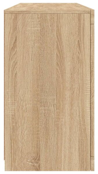 Příborník s LED osvětlením dub sonoma 142,5 x 37 x 67 cm 3209067