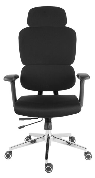 Kancelářská ergonomická židle Neoseat ROBIN — černá, nosnost 150 kg