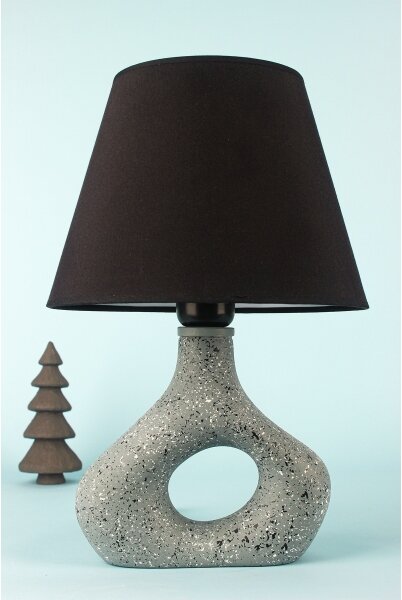 Stolní lampa 1xE27/40W/230V černá/zelená