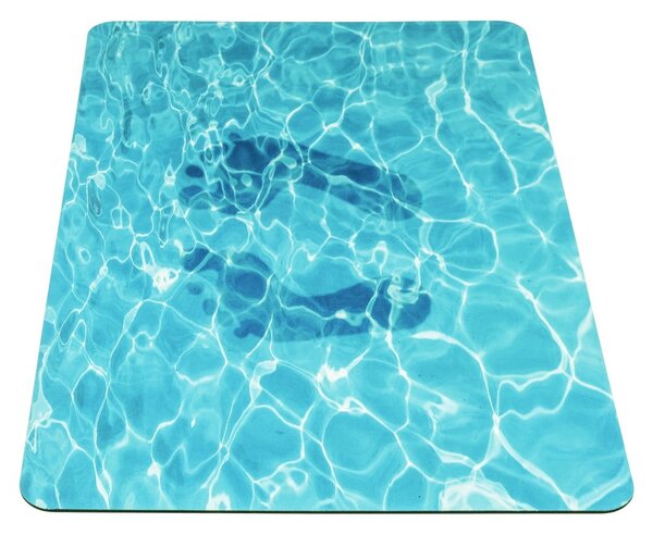 Modrá koupelnová předložka 50x80 cm Blue Sea – Wenko