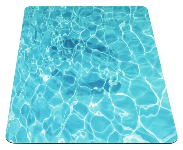 Modrá koupelnová předložka 50x80 cm Blue Sea – Wenko