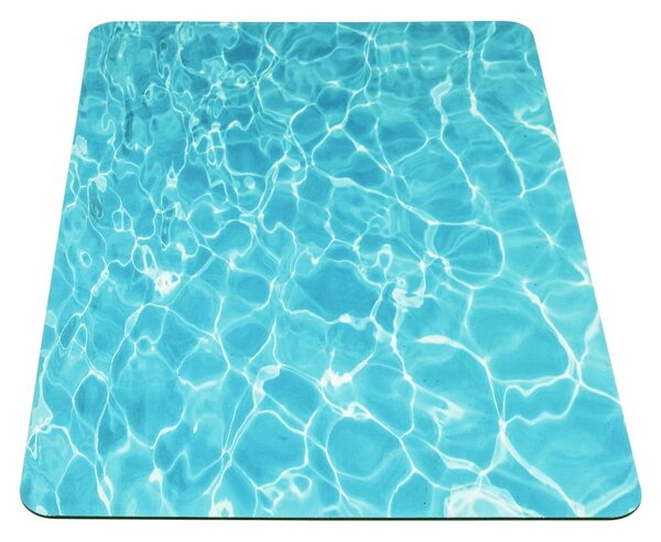 Modrá koupelnová předložka 50x80 cm Blue Sea – Wenko