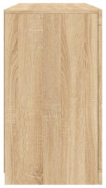 Příborník s LED osvětlením dub sonoma 123 x 37 x 67 cm 3209081