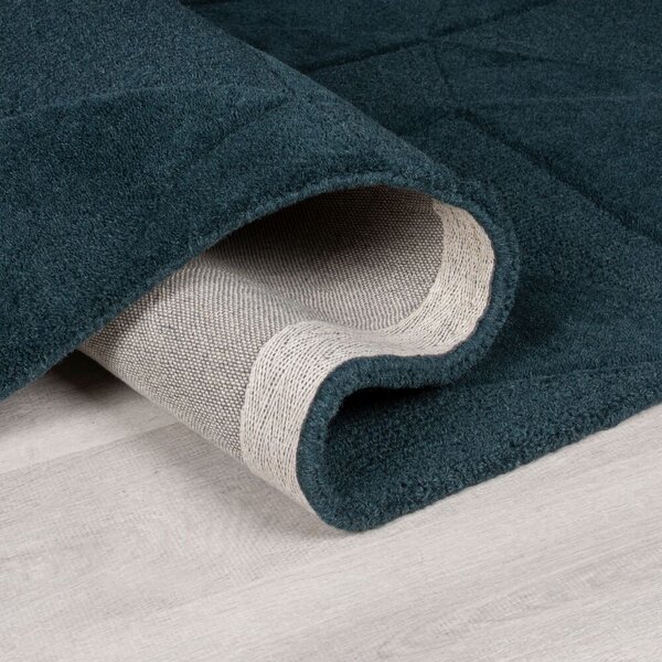 Flair Rugs, Kusový koberec Moderno Shard Teal, 120x170, modrá, chodba / předsíň