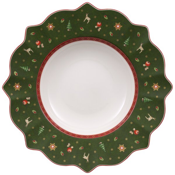 Villeroy&Boch Villeroy & Boch Toy's Delight hluboký talíř, průměr 26 cm, zelený