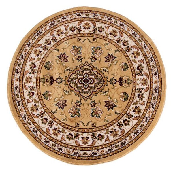 Flair Rugs koberce Kusový koberec Sincerity Royale Sherborne Beige kruh ROZMĚR: 133x133 (průměr) kruh