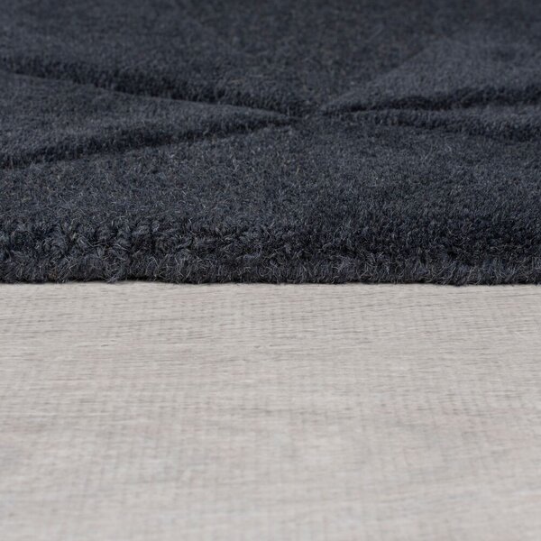 Flair Rugs, Kusový koberec Moderno Shard Charcoal, 120x170, šedá, chodba / předsíň