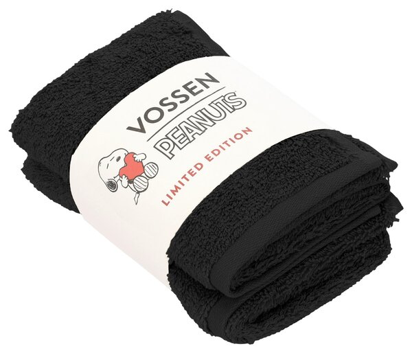 SADA RUČNÍKŮ PRO HOSTY, 30/50 cm, černá Vossen - Ručníky na ruce