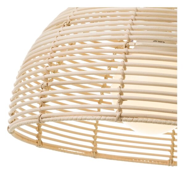 Ratanové stropní svítidlo v přírodní barvě s ratanovým stínidlem ø 38 cm Natural Way – Casa Selección