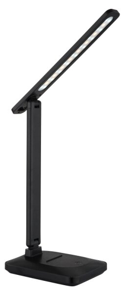 Globo 58481S - LED Stm. dot. nab. stolní lampa LORNA LED/3W/5V 1800 mAh černá