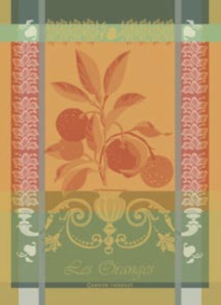 Garnier Thiebaut LES ORANGES Mandarine Utěrka 56 x 77 cm