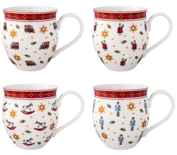 Villeroy&Boch Villeroy & Boch Toy's Delight sada vánočních hrnků, výroční edice, 4 ks