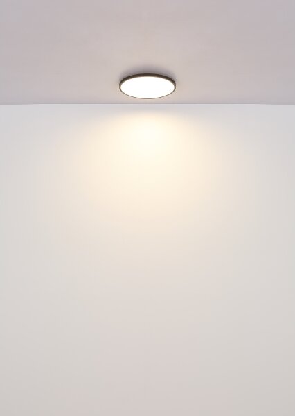 Globo 41566-15S - LED Stropní svítidlo NIELSEN LED/15W/230V pr. 23 cm černá