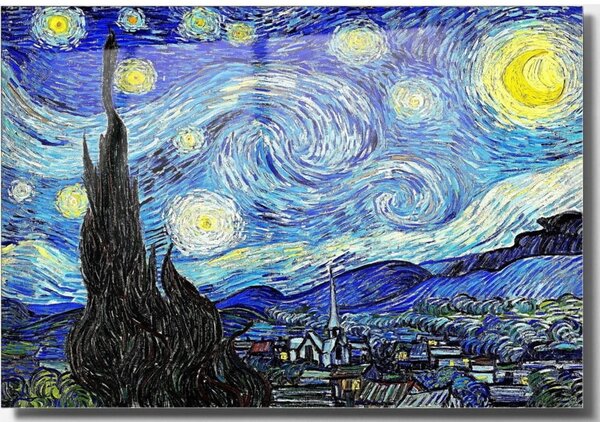 Skleněný obraz 100x70 cm Vincent van Gogh – Wallity