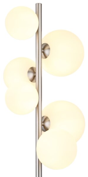 Globo 56140-6S - LED Stojací lampa RIHA 6xG9/3,5W/230V bílá