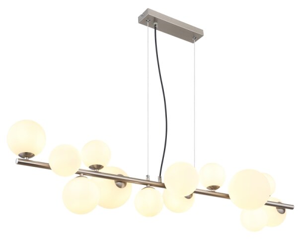 Globo 56140-13H - LED Lustr na lanku RIHA 13xG9/3,5W/230V bílá