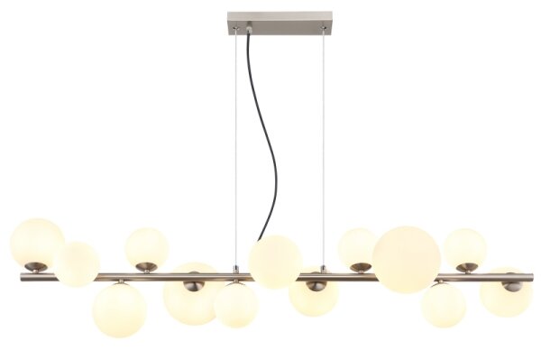 Globo 56140-13H - LED Lustr na lanku RIHA 13xG9/3,5W/230V bílá