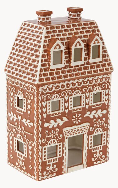 Svícen z dolomitu Gingerbread House