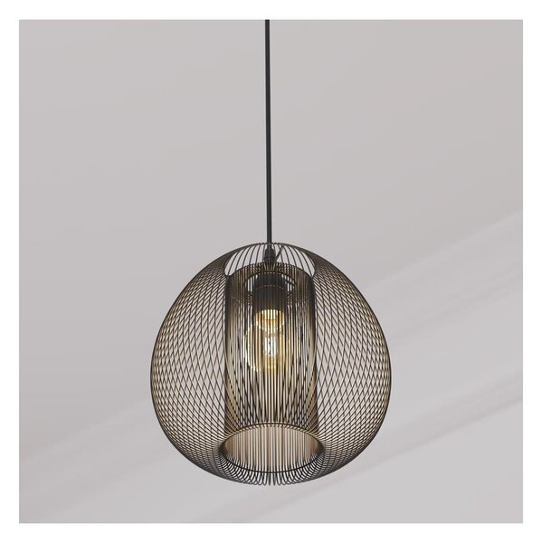 Atmosphera - Lustr na lanku NODA 1xE27/40W/230V černá
