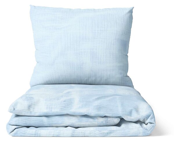 DARRÉ Mušelínové povlečení Baby blue Velikost: 140 x 200 + 70 x 90