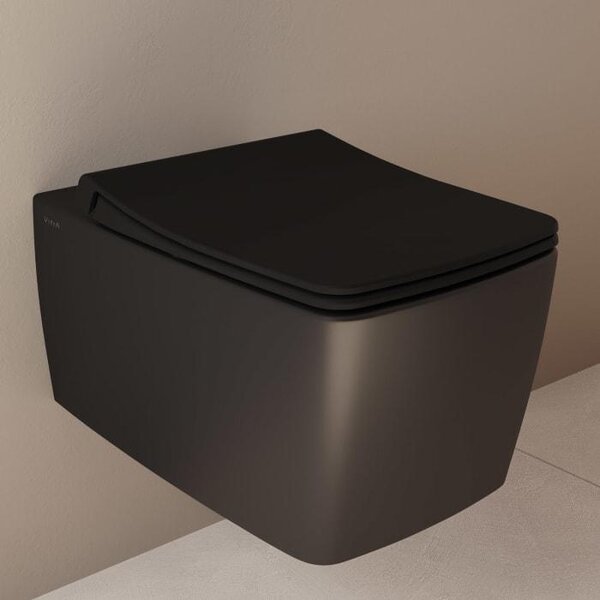Závěsné WC VitrA Metropole, systém splachování VitrAflush 2.0, bez splachovacího okraje