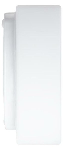 OSMONT NAR44245 NARA 2 nástěnné skleněné svítidlo bílá IP43 2x25W E27