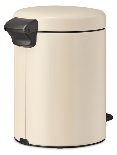 Brabantia pedálový odpadkový koš newIcon - 5 L, jemná béžová