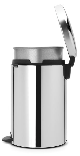 Brabantia pedálový odpadkový koš newIcon - 20 L lesklá ocel, kovové vědro