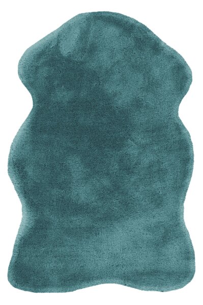 UMĚLÁ KOŽEŠINA, 60/90 cm, tyrkysová - Online Only koberce & rohožky, Online Only