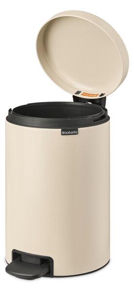 Brabantia pedálový odpadkový koš newIcon - 12 L, jemná béžová