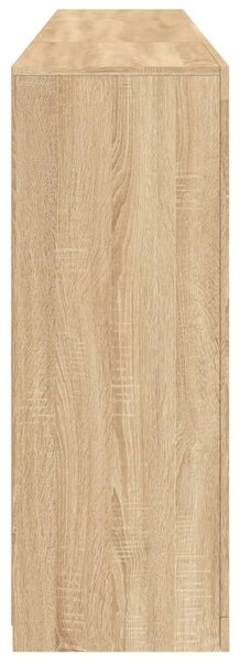 Příborník s LED osvětlením dub sonoma 202 x 37 x 100 cm 3209186