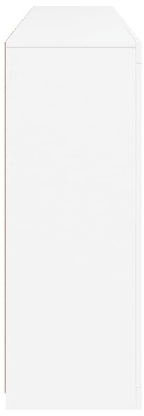 Příborník s LED osvětlením bílý 202 x 37 x 100 cm 3209184