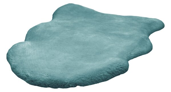 UMĚLÁ KOŽEŠINA, 60/90 cm, tyrkysová - Online Only koberce & rohožky, Online Only