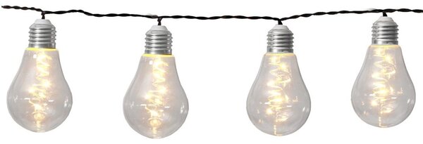 Světelný LED řetěz na solární napájení Glow