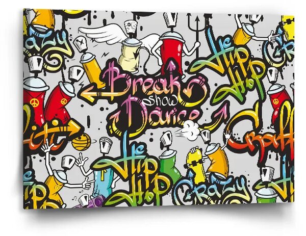 Sablio Obraz Graffiti - 120x80 cm