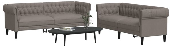2dílná sedací souprava taupe textil 3209205
