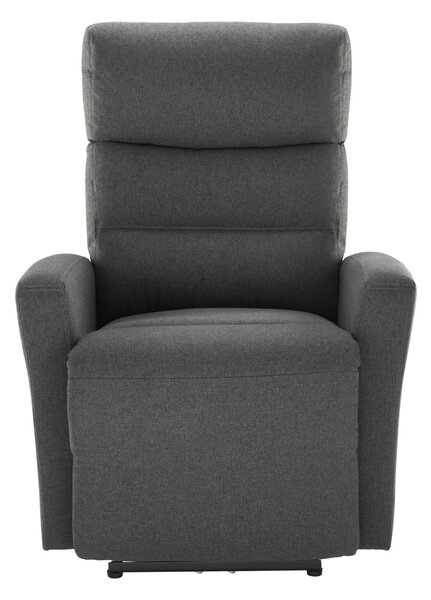 TELEVIZNÍ KŘESLO, kov, textil, antracitová Carryhome - TV křesla