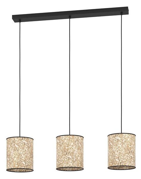 Eglo 43937 - Lustr na lanku BUTTERBURN 3xE27/25W/230V