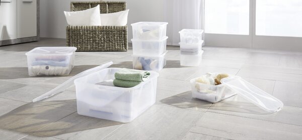 SADA BOXŮ 2 ks 10 l Rotho - Stohovatelné boxy