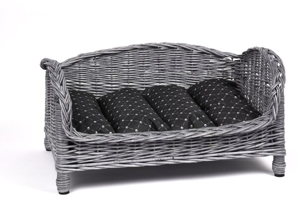 Pelíšek proutěný pro zvířata Sofa II. š.64 x hl.37 x v.40(cm)