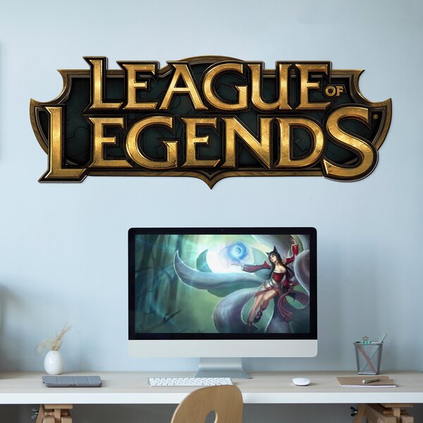DUBLEZ | Dřevěné logo - League of Legends