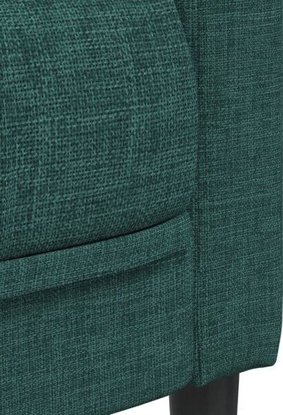 3dílná sedací souprava tmavě zelená textil 3209233