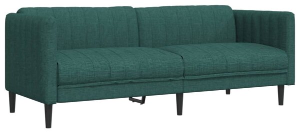 3dílná sedací souprava tmavě zelená textil 3209233