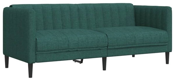 3dílná sedací souprava tmavě zelená textil 3209233