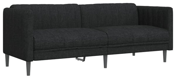 2dílná sedací souprava černá textil 3209240